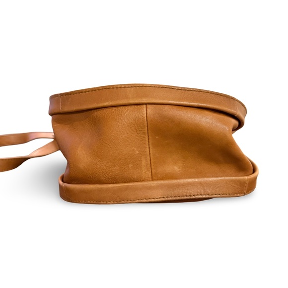 Madewell Sydney Leather Crossbody Bag Burnished Caramel Convertible - Picture 4 of 12